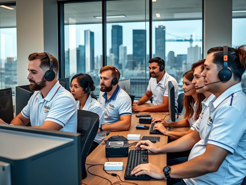 Dallas IT support team helping local business