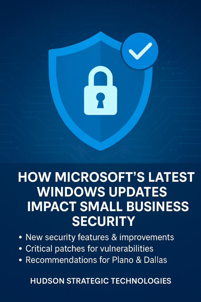 Microsoft Window Update For Small Business Security
