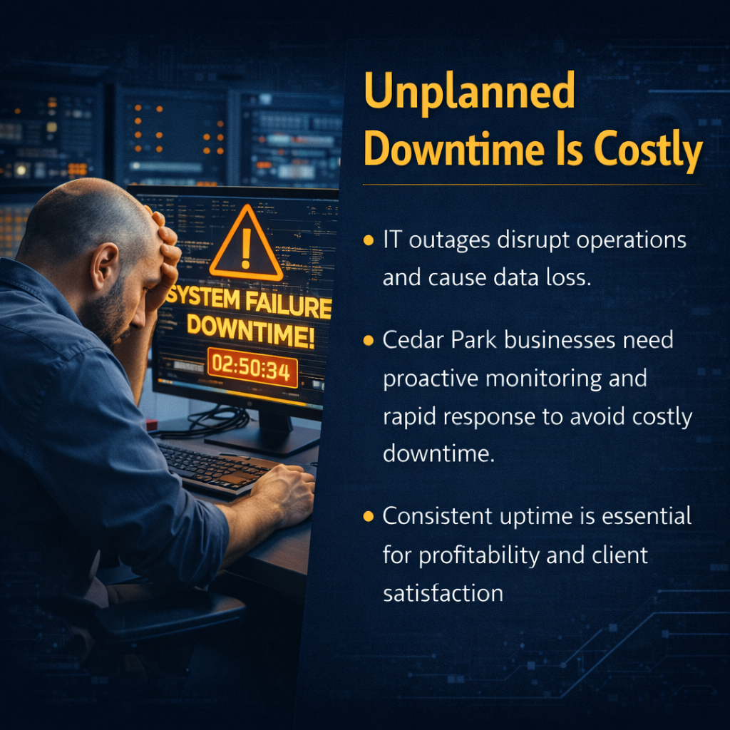 24/7 IT support and help desk services in Cedar Park TX