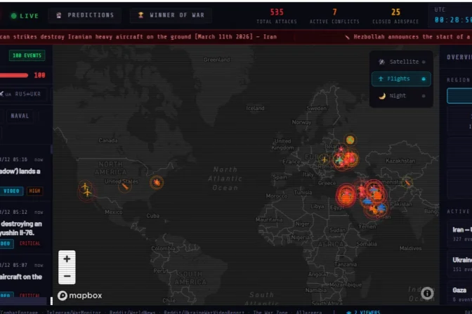How to Track the Iran War in Real Time: Best Live Maps and Monitoring Tools