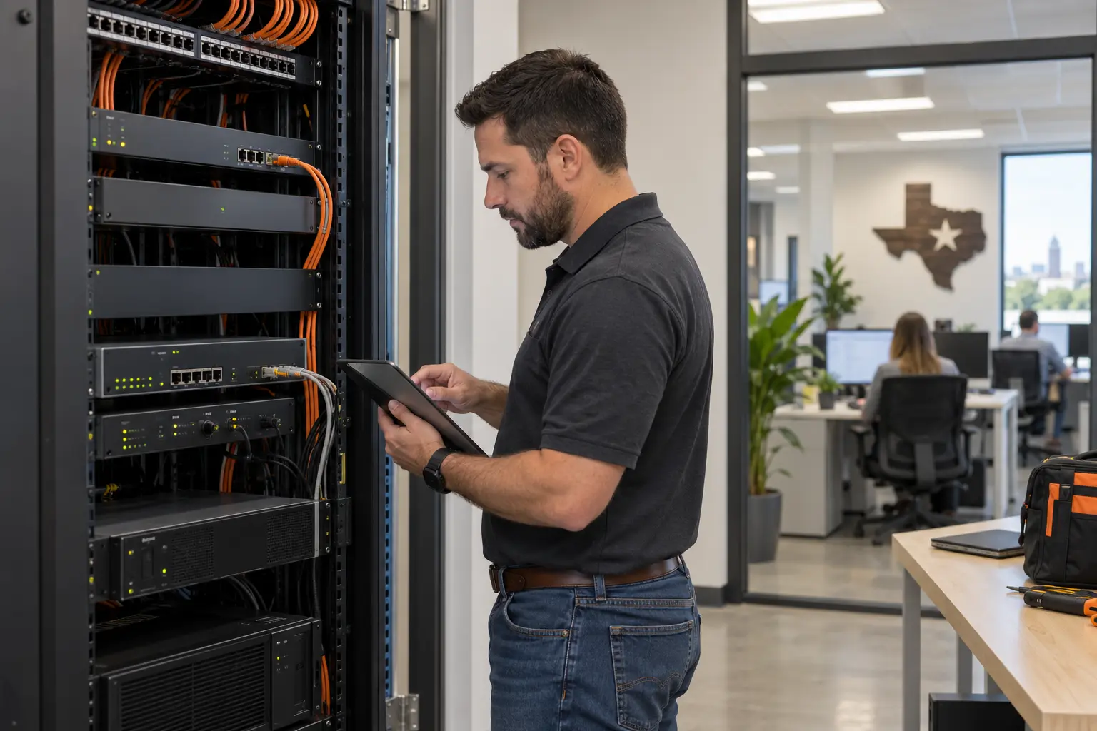 Optimum Internet reliability testing for a business network